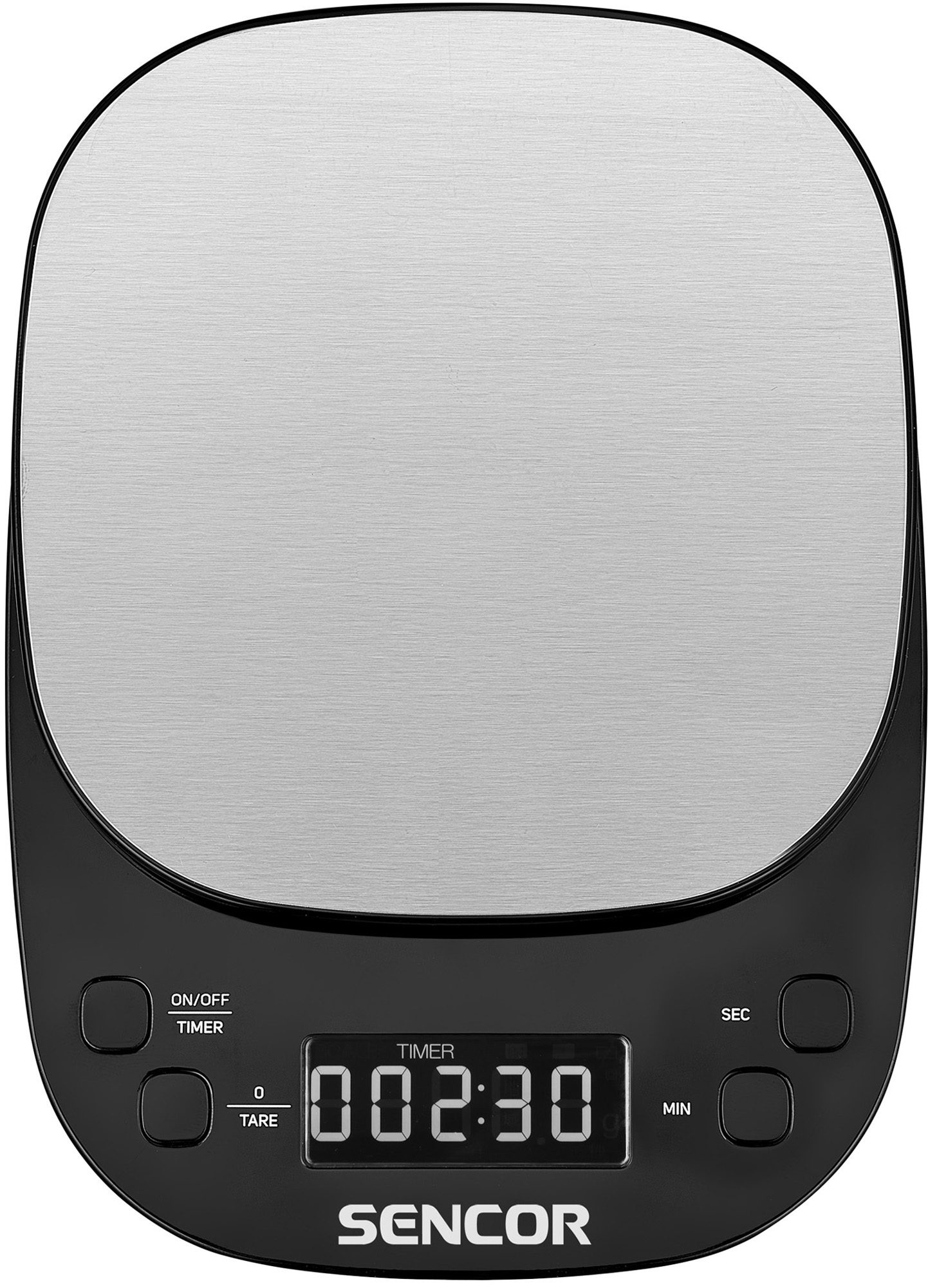 SENCOR SKS 0804BK precíziós barista mérleg LCD-kijelzővel – 4. kép