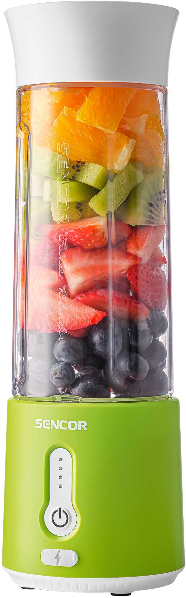 SENCOR SBL 131GR hordozható smoothie maker, 500 ml, zöld – 2. kép