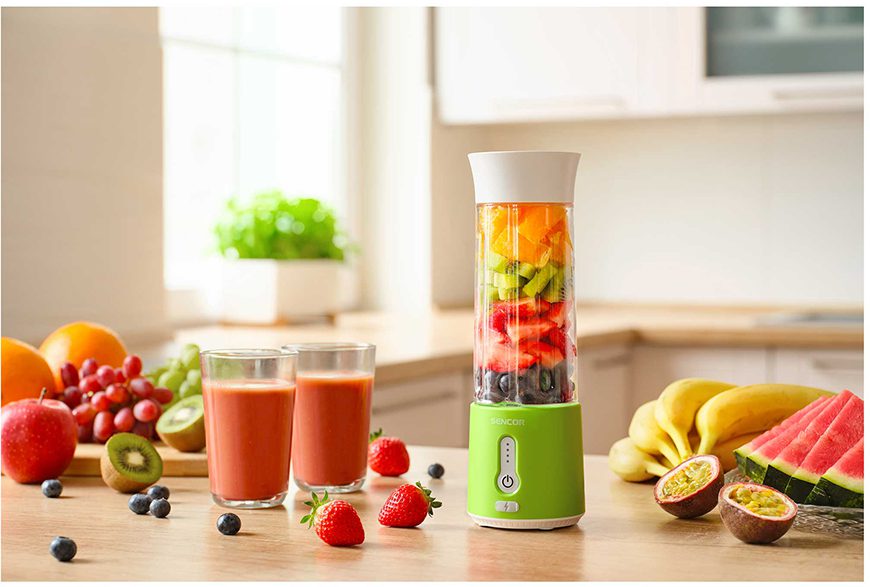 SENCOR SBL 131GR hordozható smoothie maker, 500 ml, zöld – 10. kép
