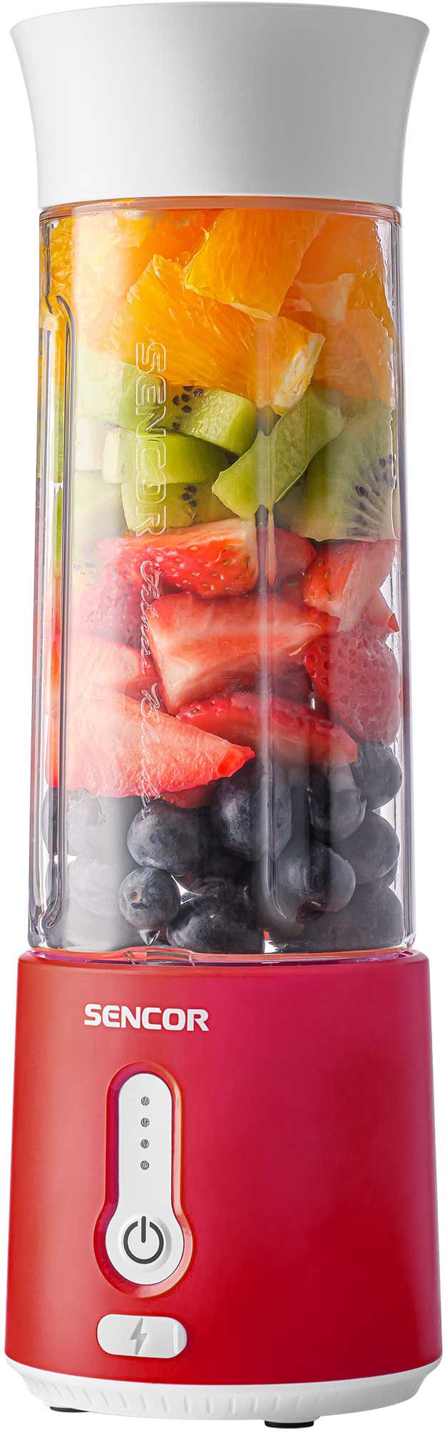 SENCOR SBL 134RD hordozható smoothie maker, 500 ml, piros – 2. kép