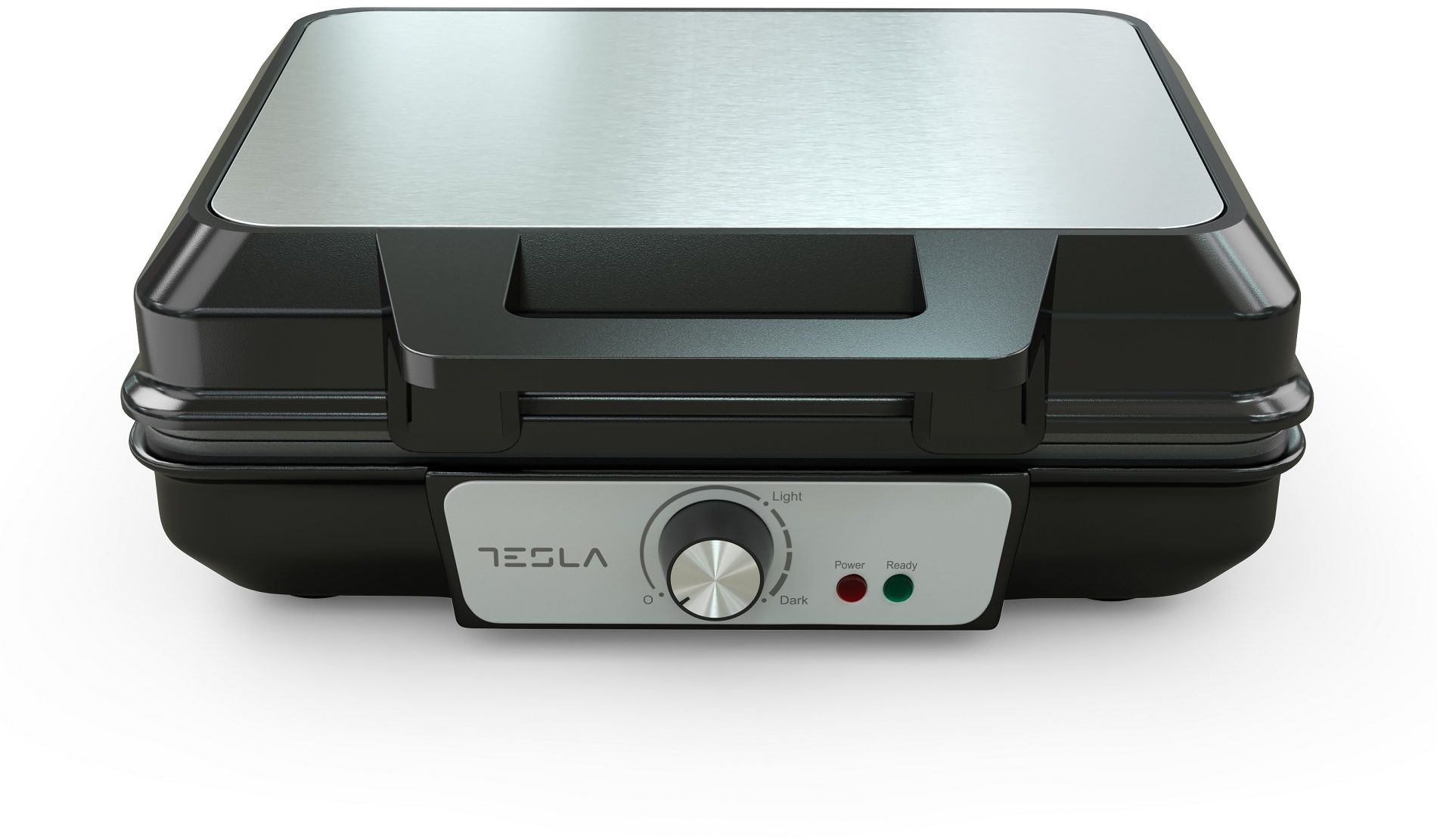 TESLA WM200BX 1000 W-os gofrisütő tapadásmentes sütőlapokkal – 3. kép