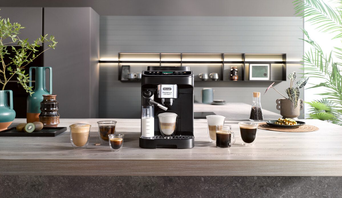DE-LONGHI Magnifica Evo Next ECAM310.60.B automata kávéfőző LatteCrema tejrendszerrel, fekete – 12. kép