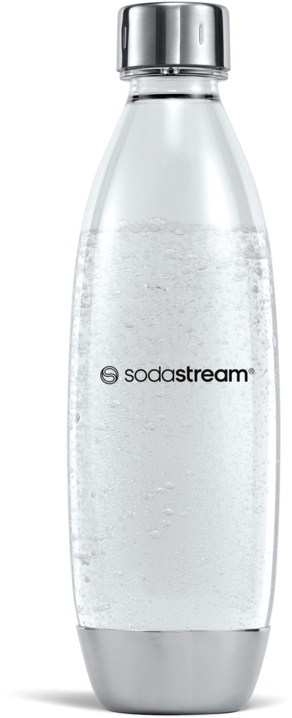 SODA STREAM Bo Metal 1 literes, mosogatógépben mosható FUSE palack