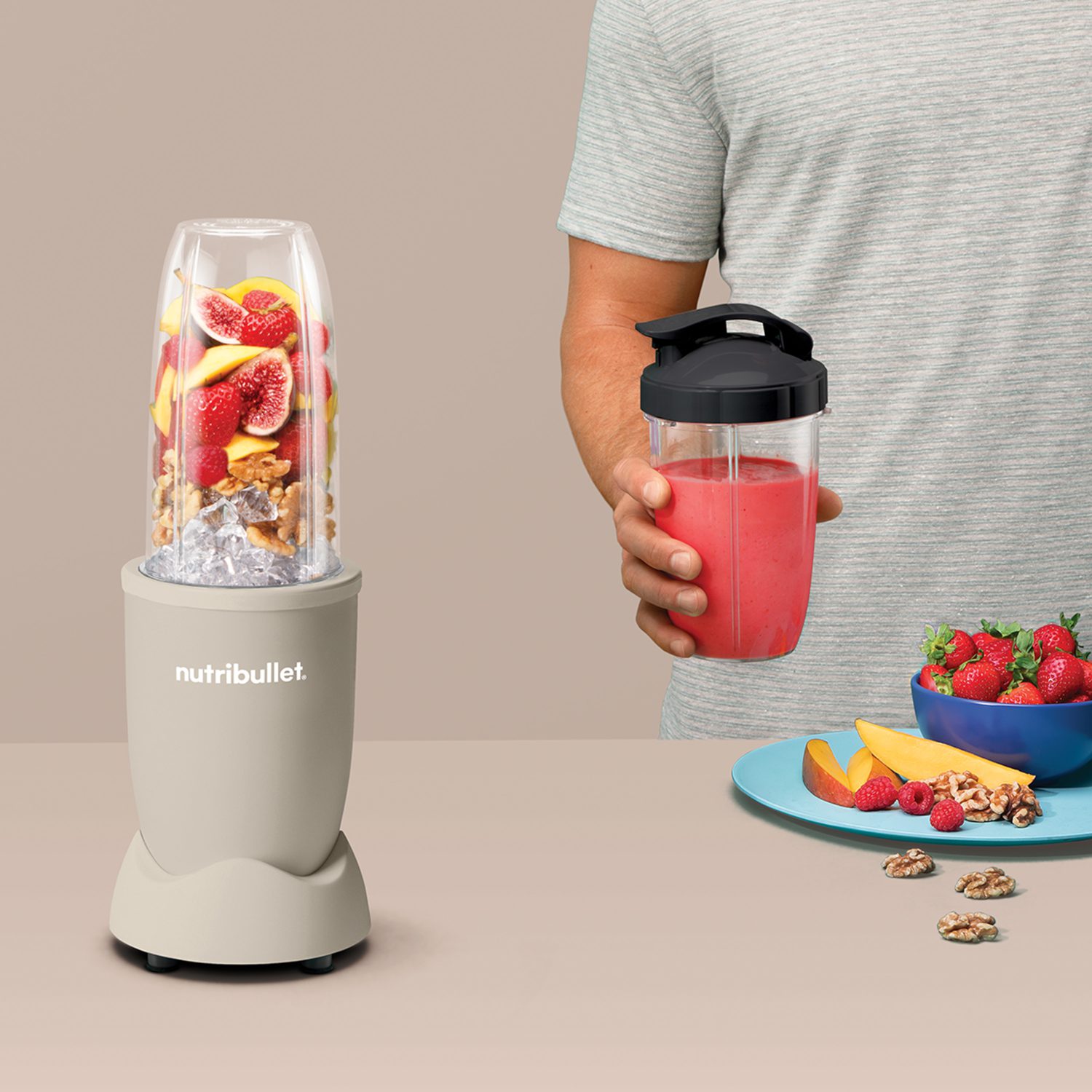 NUTRIBULLET NB907MASN 900 W-os turmixgép 946 ml-es Tritan edénnyel – 5. kép