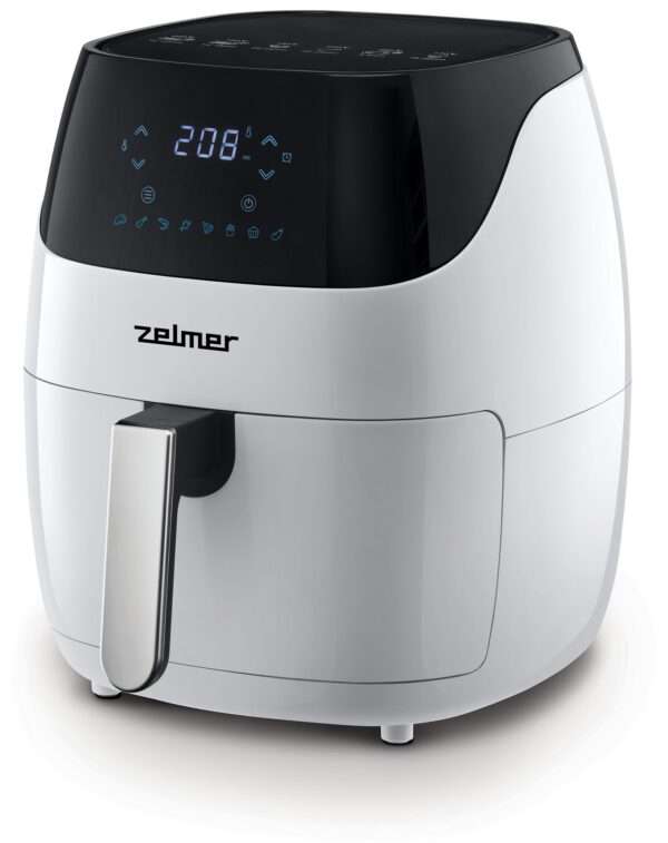 ZELMER ZAF5501W 5 literes forrólevegős sütő digitális érintőpanellel