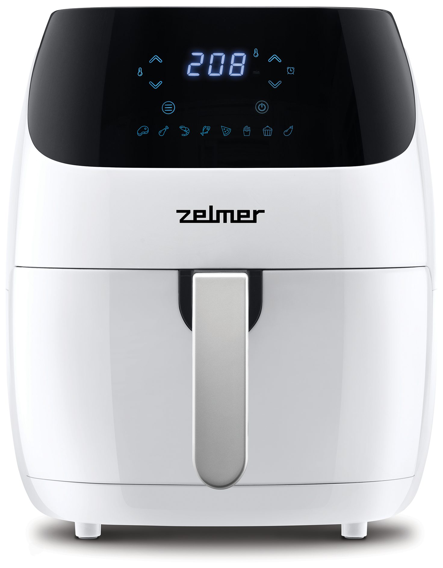 ZELMER ZAF5501W 5 literes forrólevegős sütő digitális érintőpanellel – 3. kép