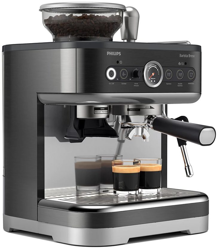 PHILIPS PSA3218/10 félautomata eszpresszó kávéfőző beépített őrlővel – 3. kép