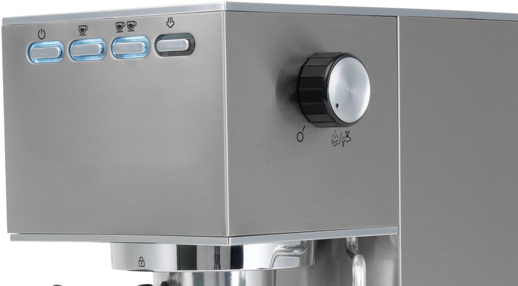 HAUSER CE-936 15 baros ezüst eszpresszó kávéfőző – 3. kép