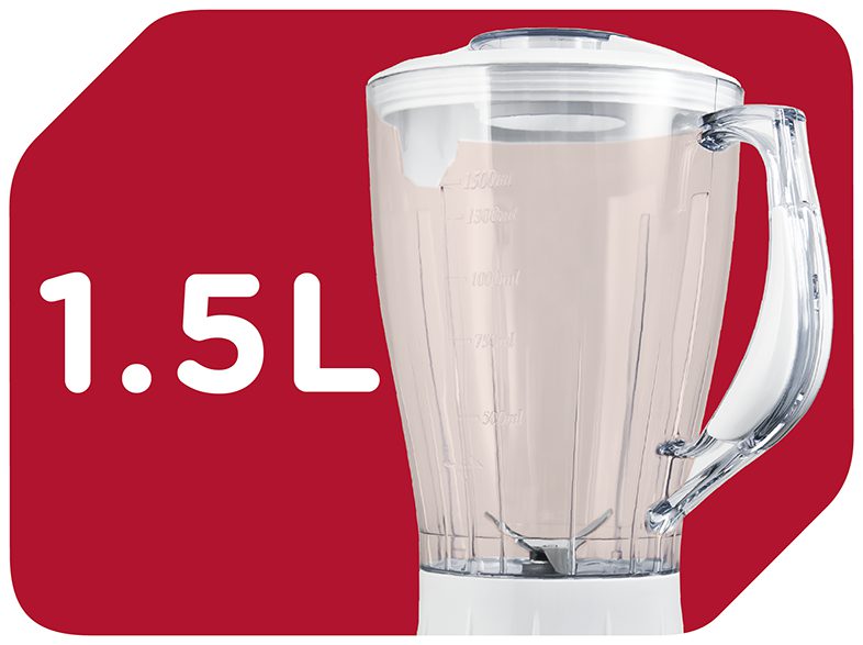 OK. OMX 2210 turmixgép 600 W-os teljesítménnyel, fehér – 5. kép
