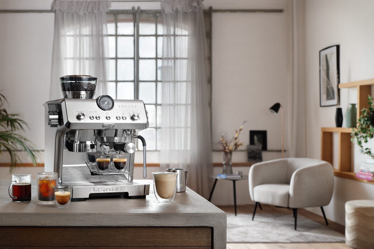 DE-LONGHI La Specialista Prestigio EC9555.M őrlős karos eszpresszó kávéfőző – 11. kép