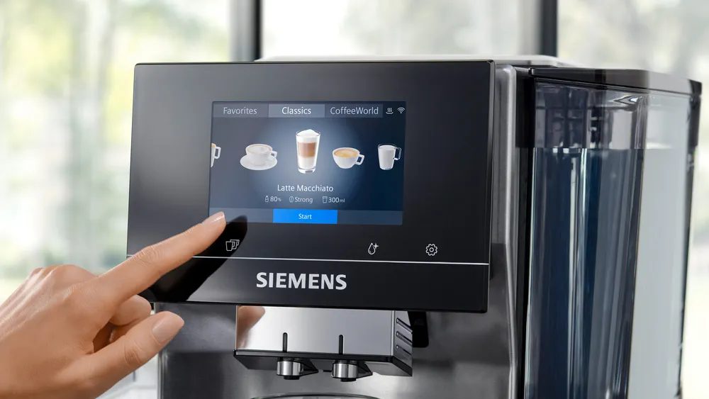 SIEMENS TQ717R03 EQ700 automata kávéfőző TFT-érintőkijelzővel és integrált tejtartállyal – 2. kép