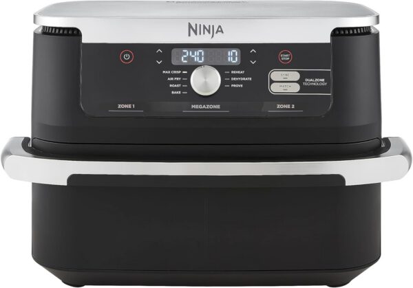 NINJA AF500EU Foodi FlexDrawer 10,4 literes kétzónás forrólevegős sütő
