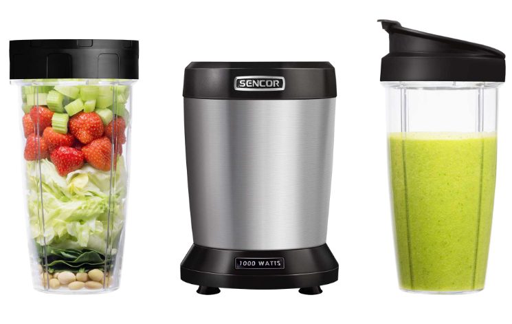 SENCOR SNB 4302SS Nutri turmixgép Tritan palackokkal – 2. kép