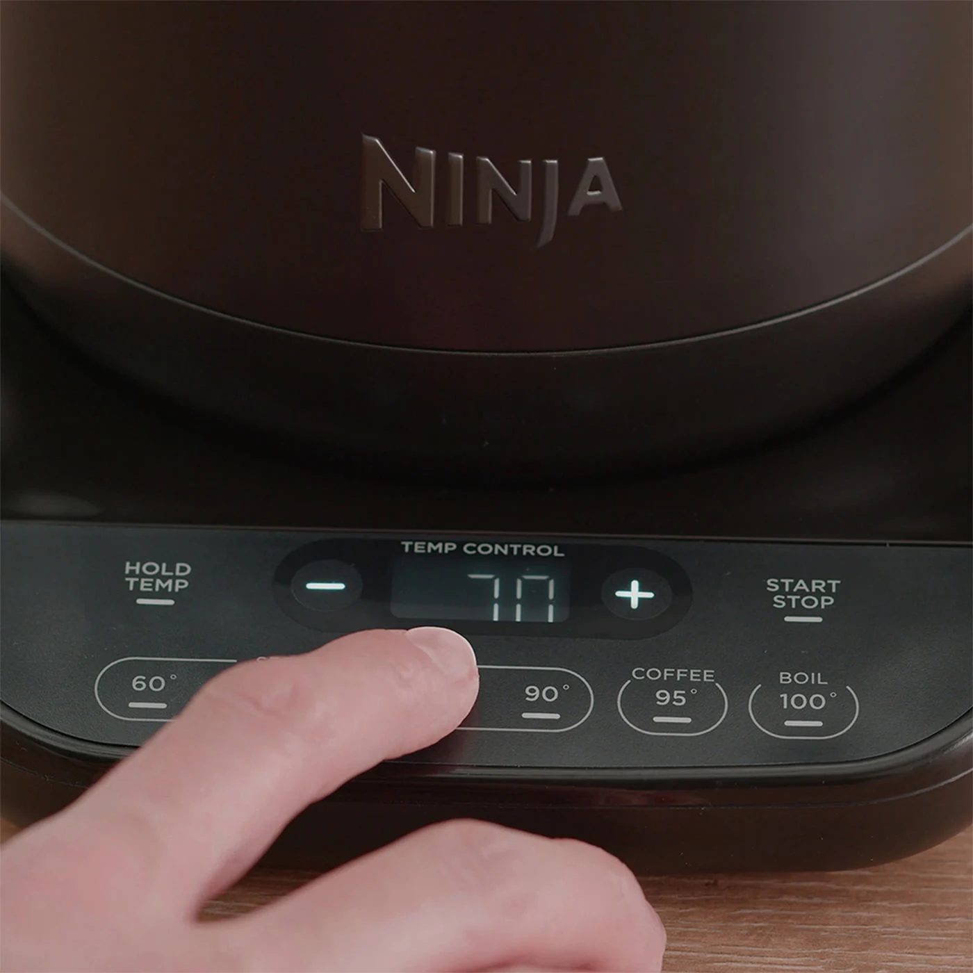 NINJA KT200EU hőmérséklet-szabályozós vízforraló, 1,7 l, 3000 W – 3. kép