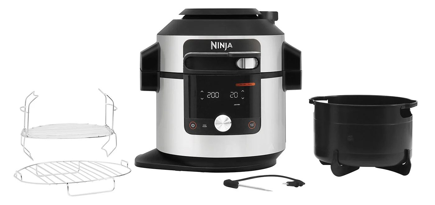NINJA OL750EU Foodi MAX multifunkciós forrólevegős sütő és főző – 2. kép