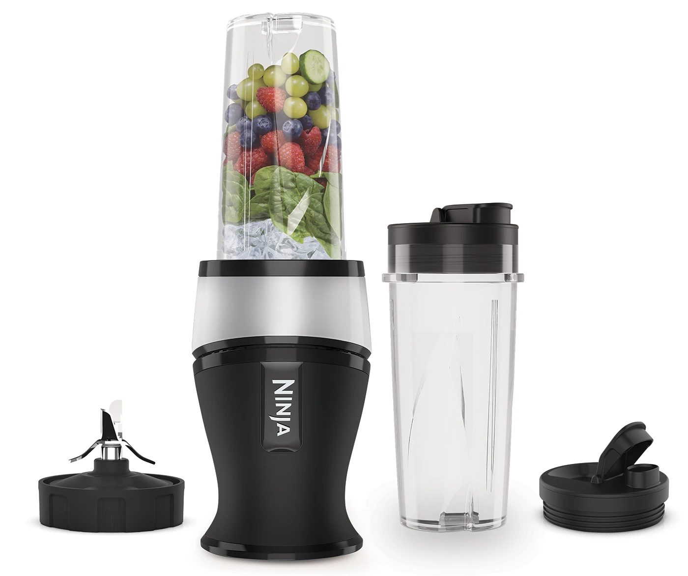 NINJA QB3001EUS smoothie készítő két 470 ml-es pohárral – 2. kép
