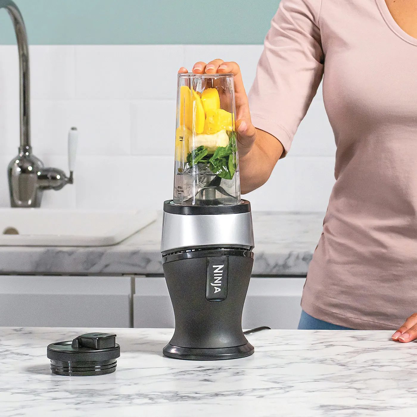 NINJA QB3001EUS smoothie készítő két 470 ml-es pohárral – 4. kép