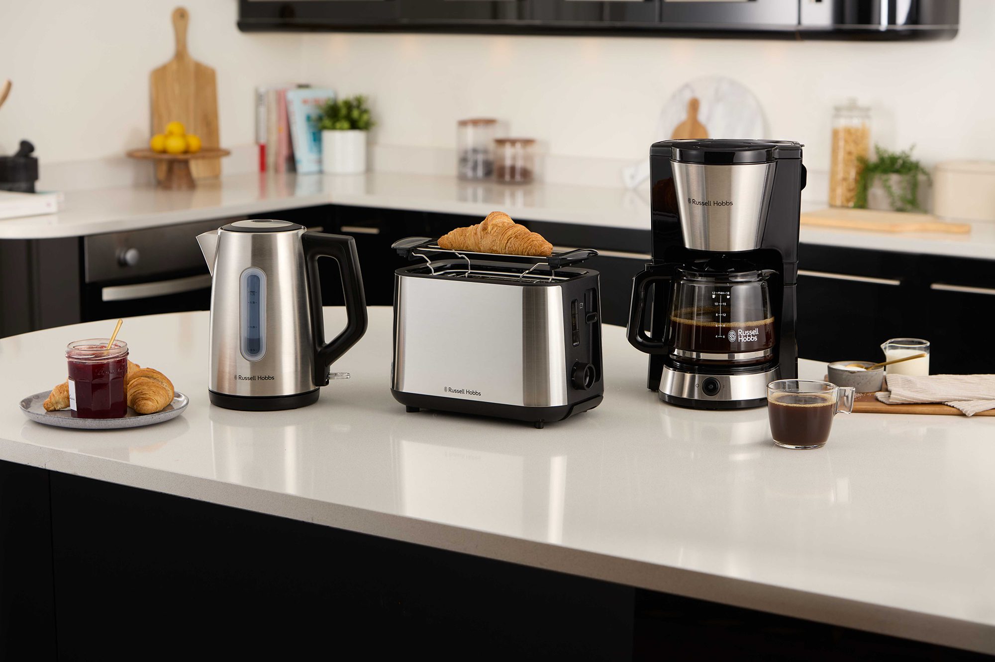 RUSSELL HOBBS 27400-56/RH Heaton inox filteres kávéfőző 1,25 literes üvegkancsóval – 8. kép