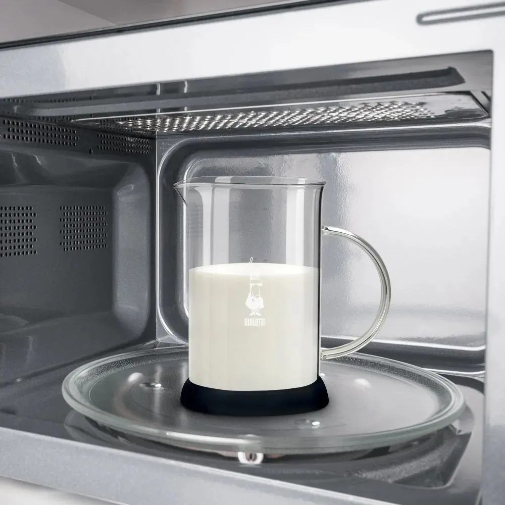 BIALETTI 4410 üveg kézi tejhabosító, 1 l – 4. kép