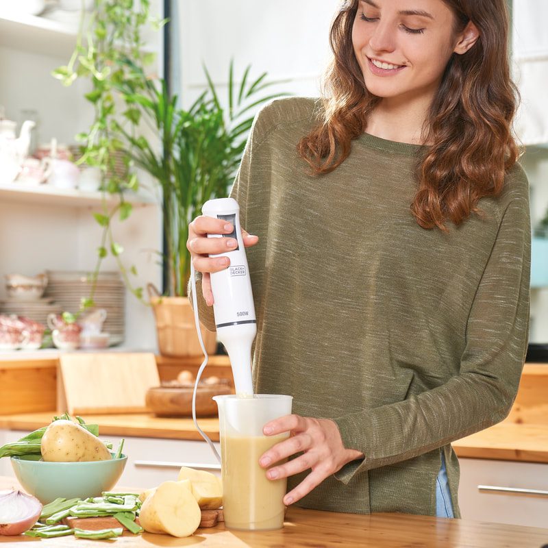 BLACK+DECKER BXHB600E botmixer levehető keverőszárral – 5. kép