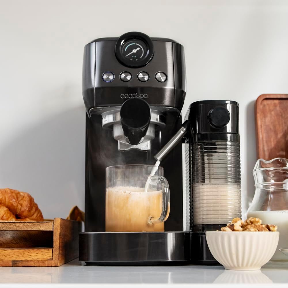 CECOTEC 01985 Power Espresso 20 Steel Pro Latte karos kávéfőző – 6. kép