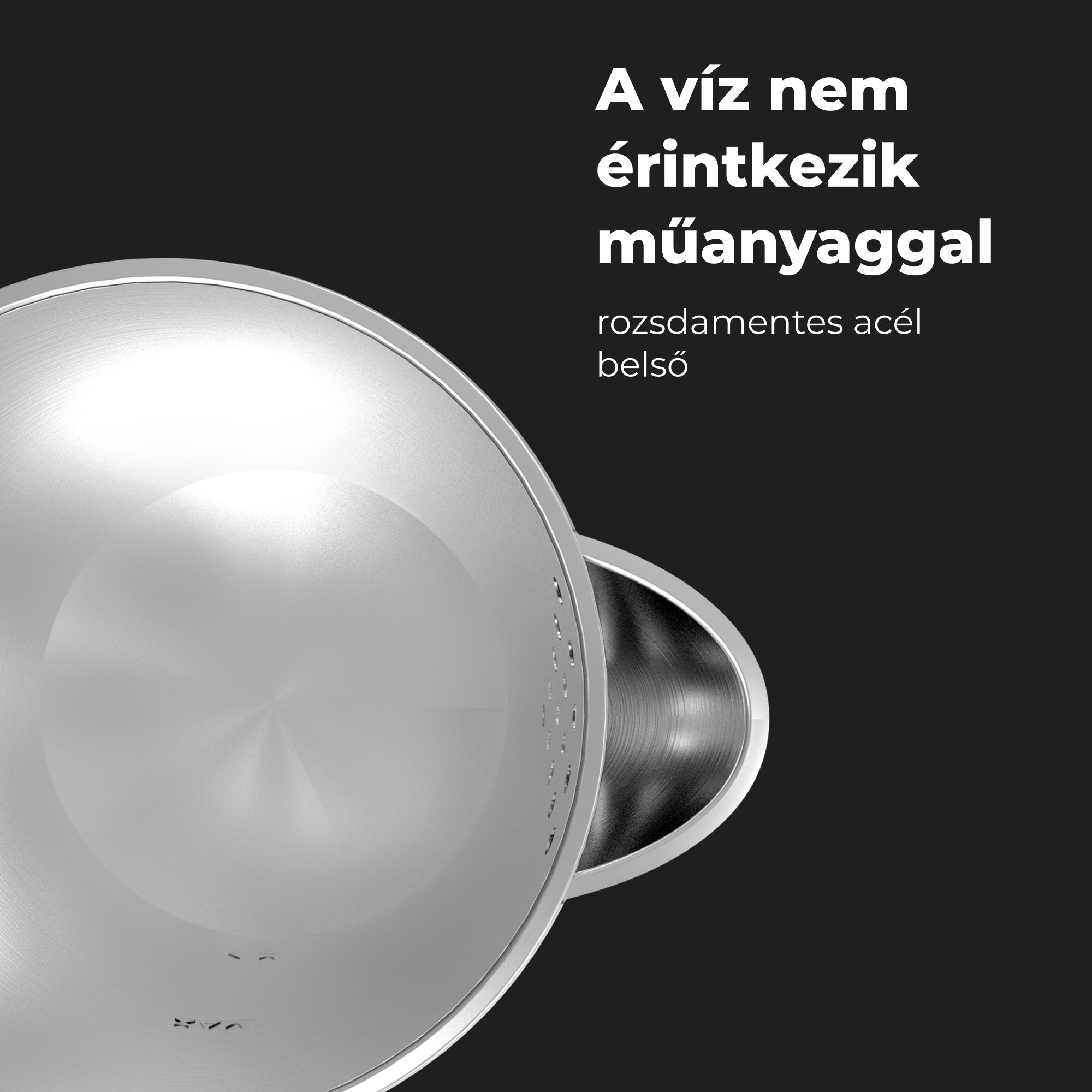AENO AEK0004 duplafalú elektromos vízforraló Strix vezérlővel – 5. kép