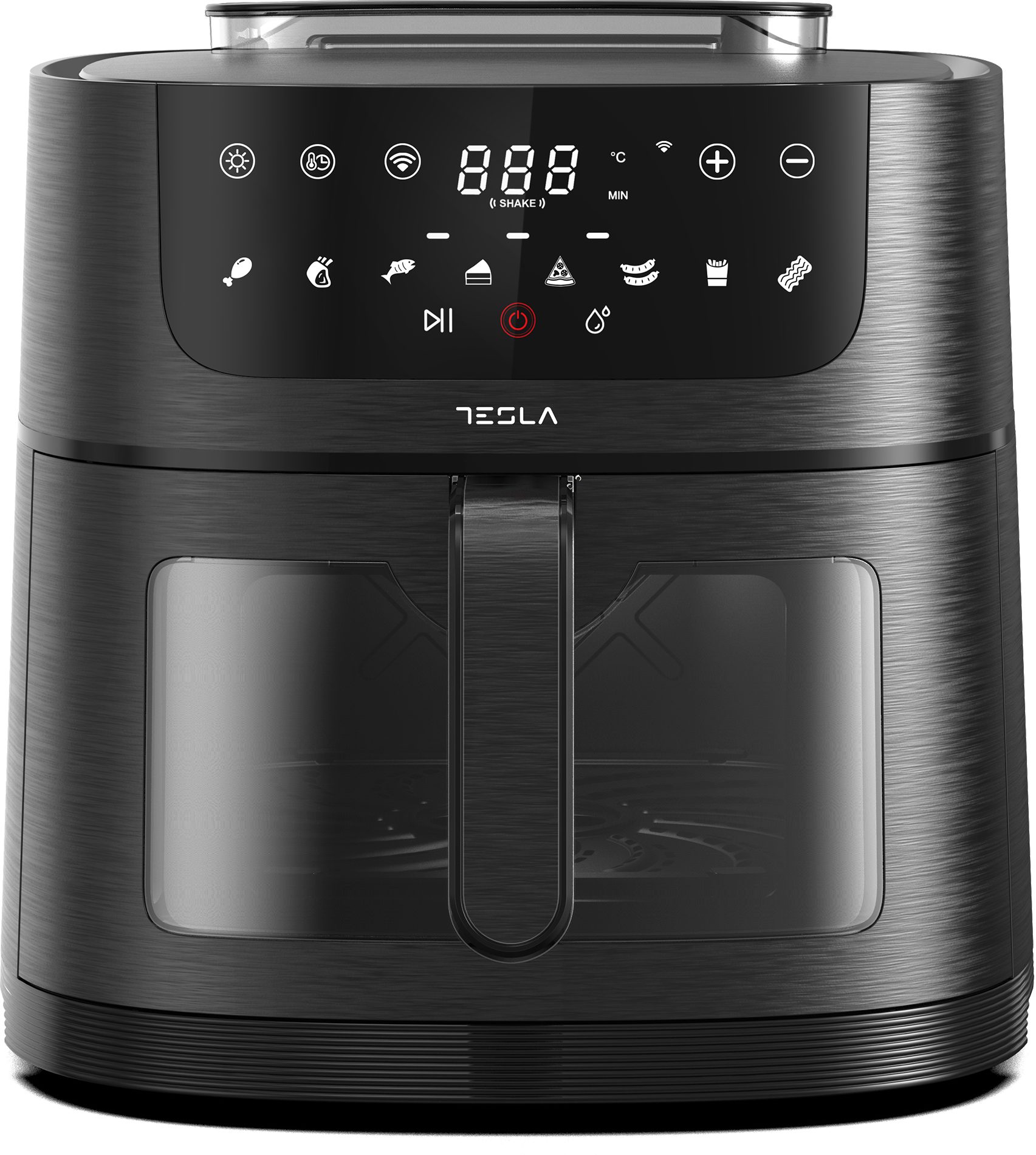 TESLA AF810BGW 8 literes, alkalmazással vezérelhető forrólevegős sütő – 4. kép