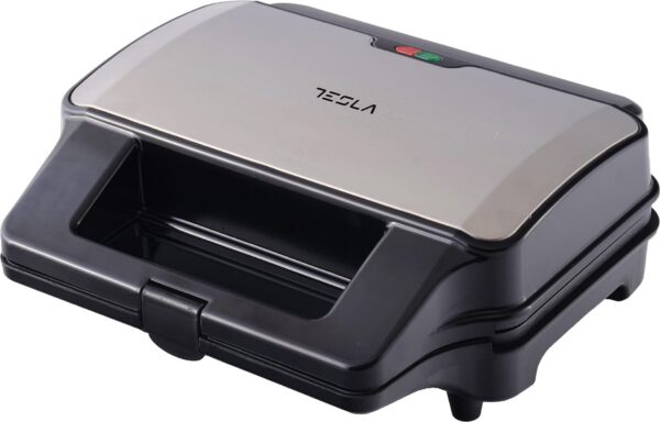 TESLA MG201BX grillsütő cserélhető szendvics-, gofri- és grilllapokkal, 900 W