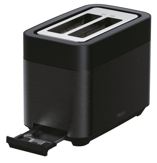 HAIER HTO5A3 011 fekete kenyérpirító 4 szelethez, 7 pirítási fokozattal – 2. kép