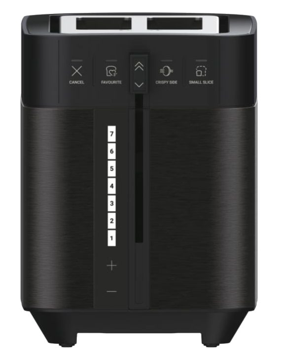 HAIER HTO5A3 011 fekete kenyérpirító 4 szelethez, 7 pirítási fokozattal – 3. kép