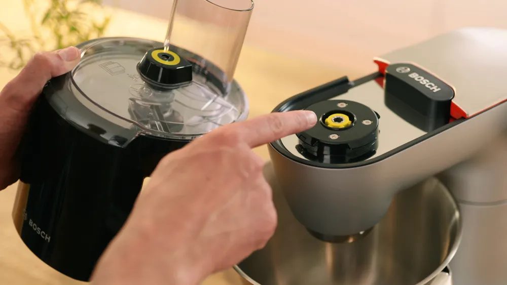 BOSCH VeggieLove zöldségszeletelő és aprítókészlet MUMS6, MUM9 robotgépekhez – 2. kép