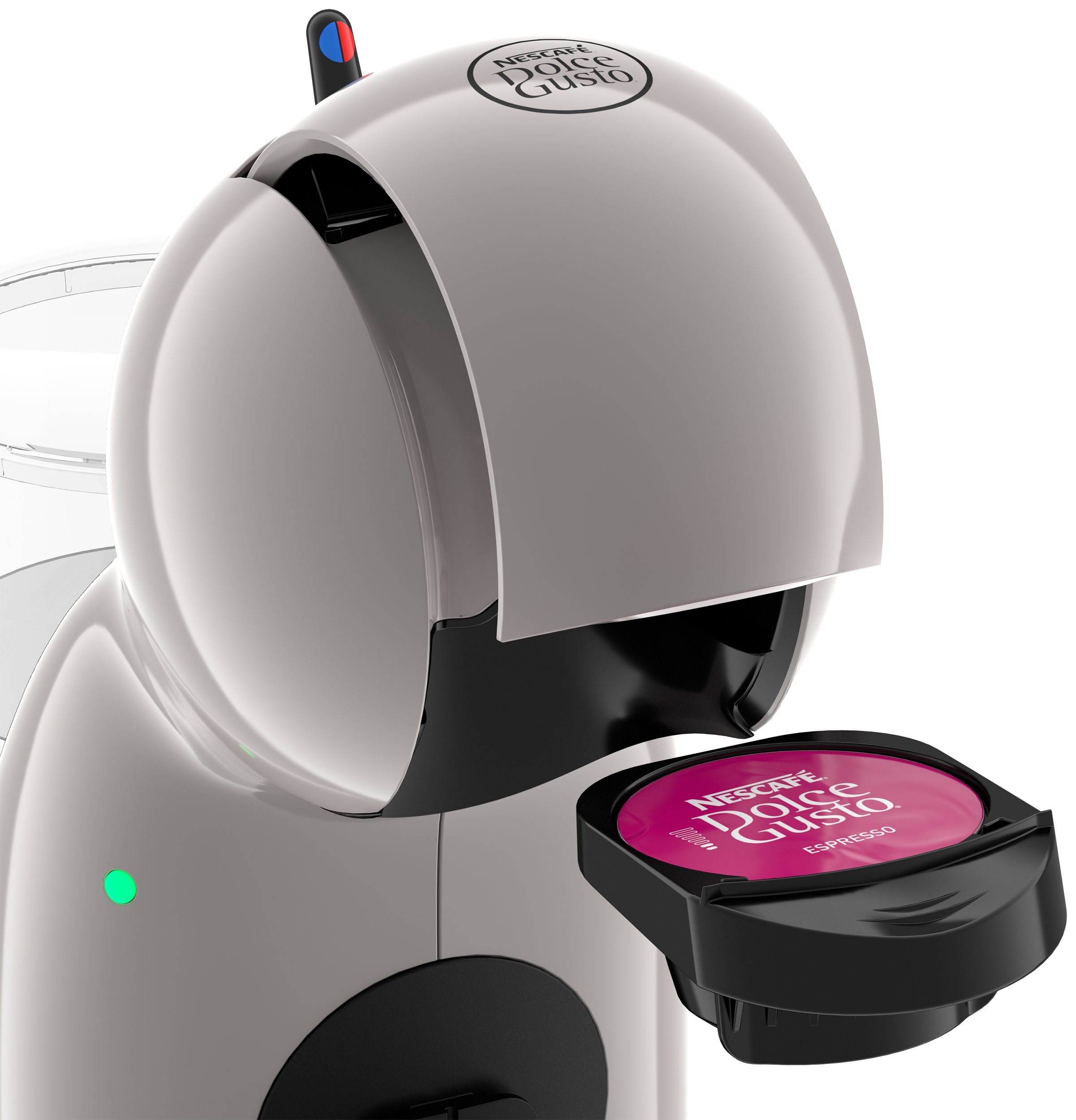 KRUPS KP1A3AF0 Dolce Gusto Piccolo XS szürke kapszulás kávéfőző – 5. kép