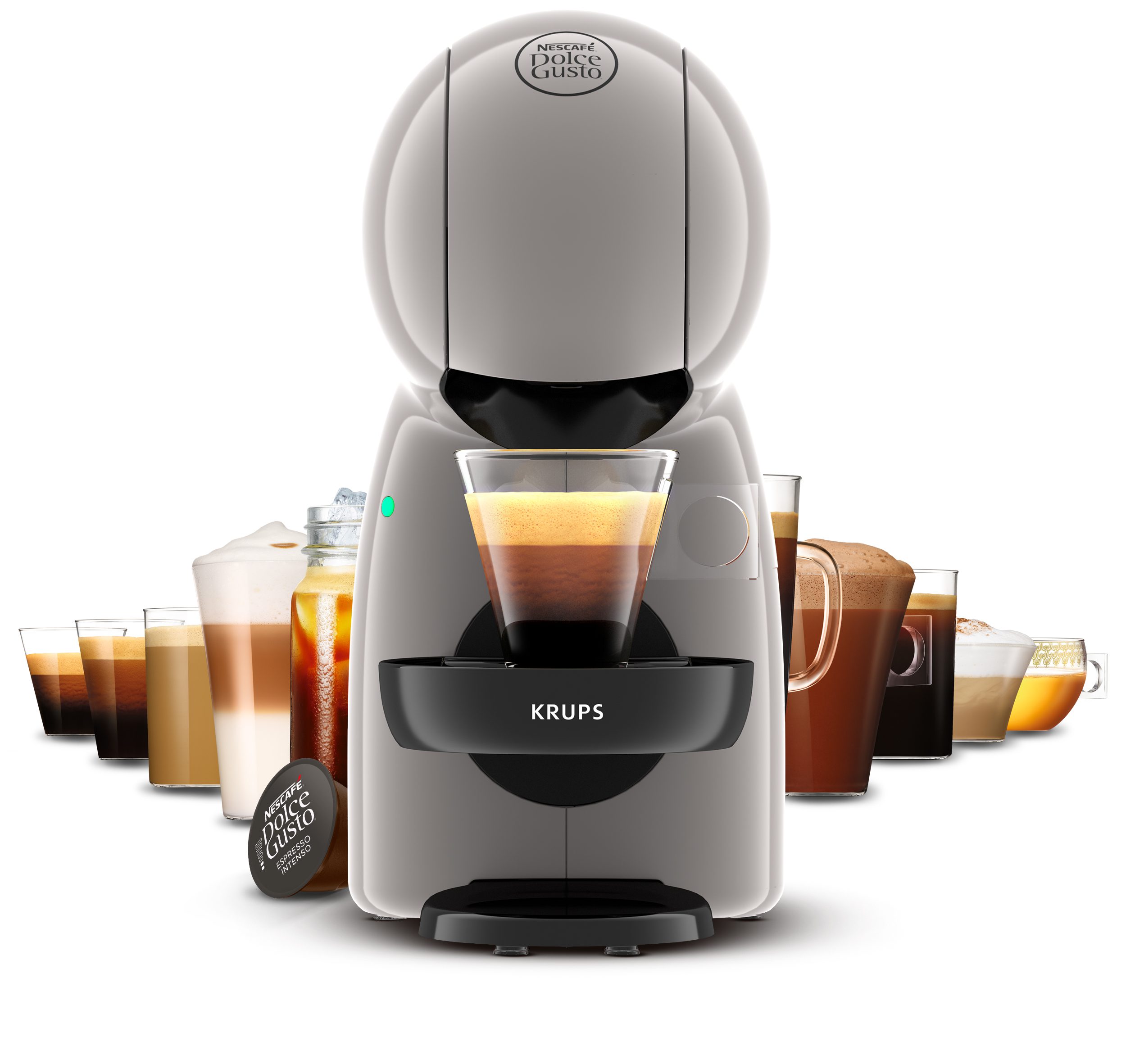 KRUPS KP1A3AF0 Dolce Gusto Piccolo XS szürke kapszulás kávéfőző – 7. kép