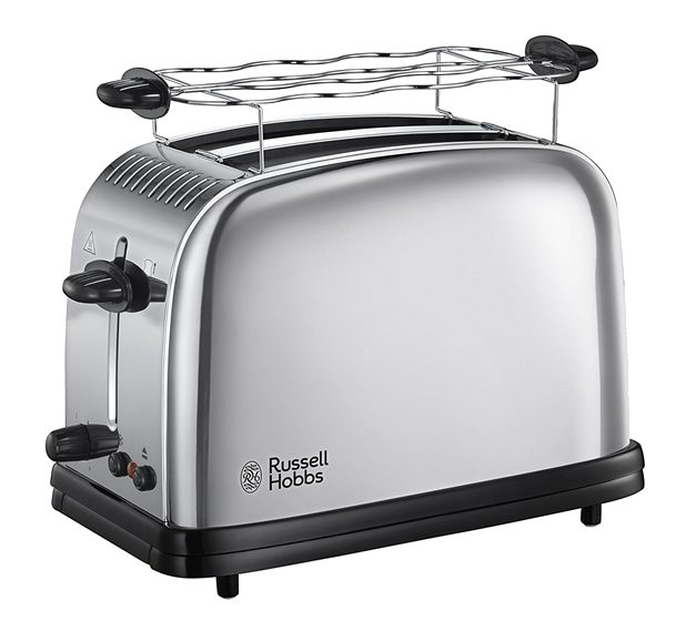 RUSSELL HOBBS 23310-56/RH inox kenyérpirító extra széles nyílásokkal – 4. kép