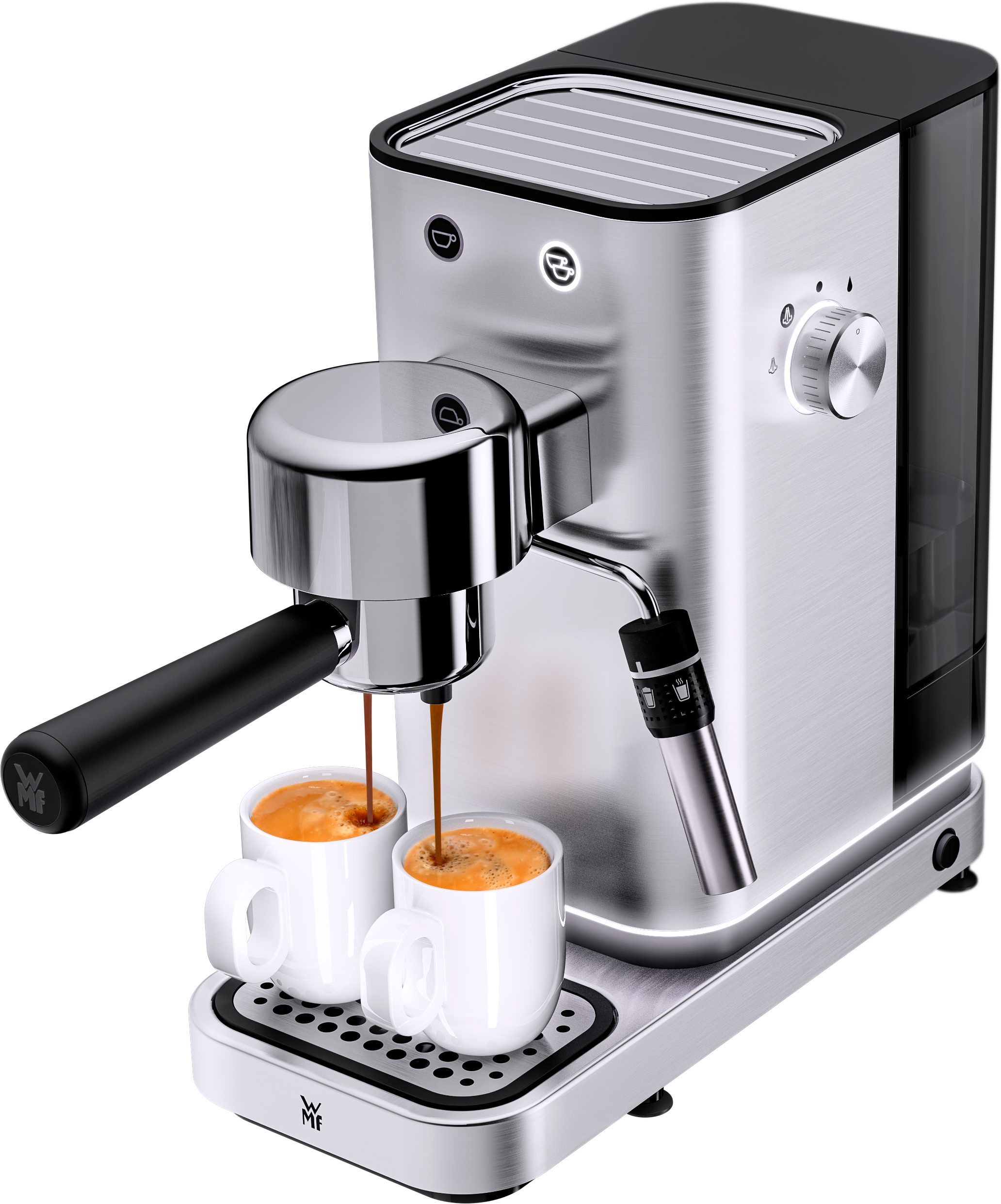 WMF Lumero 1400 W-os karos eszpresszógép tejhabosítóval – 2. kép