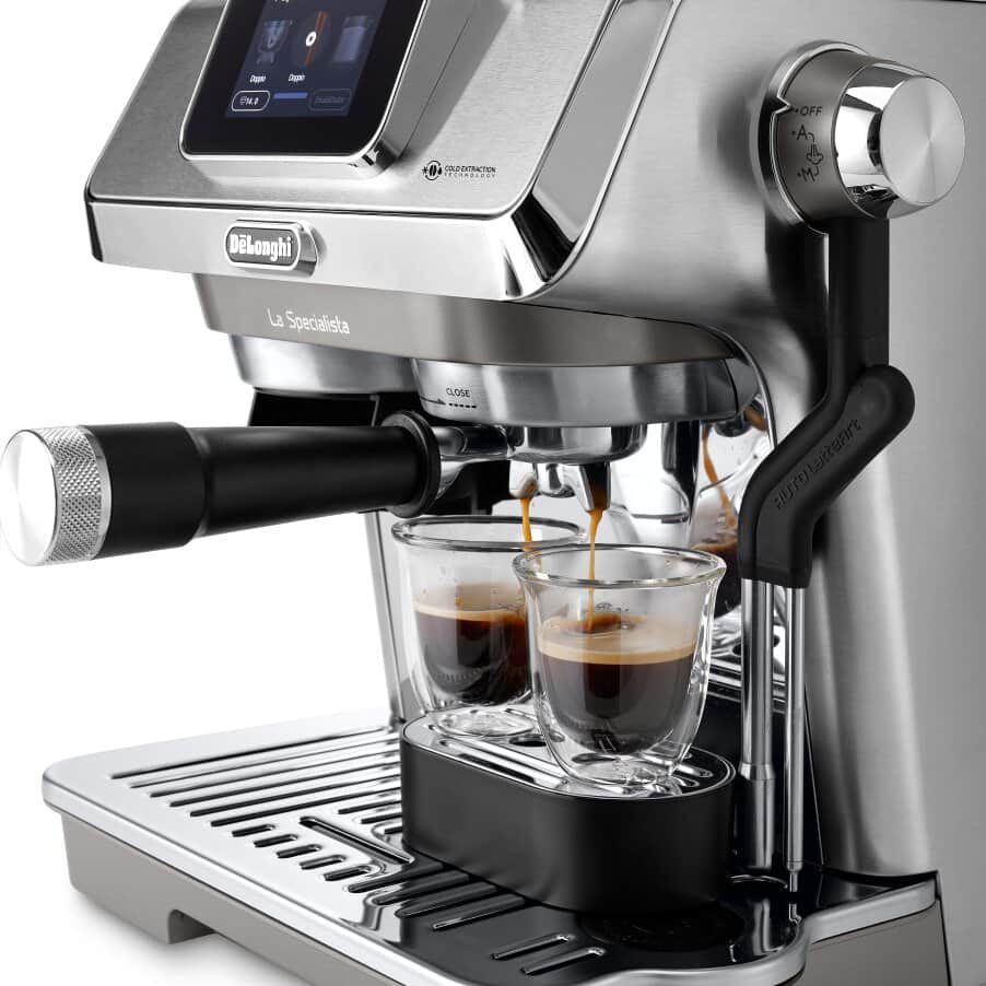 DE-LONGHI La Specialista Touch EC9455.M félautomata presszógép beépített őrlővel, ezüst – 5. kép