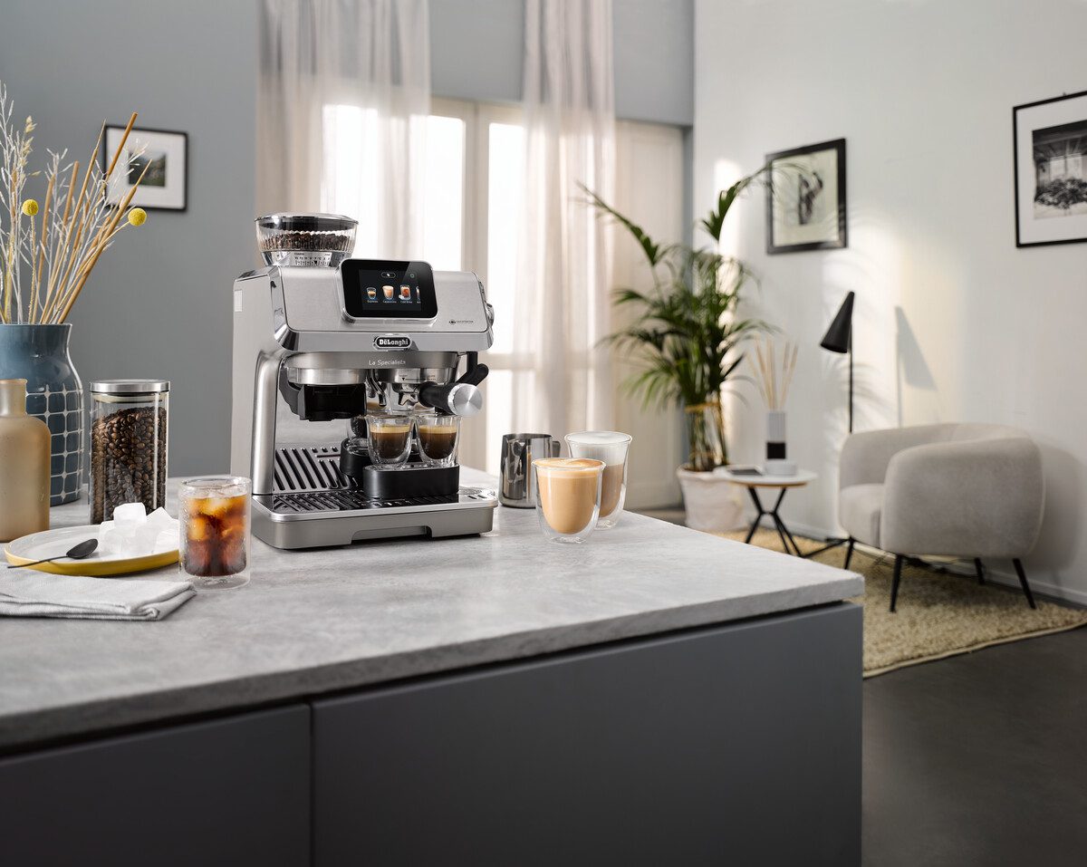 DE-LONGHI La Specialista Touch EC9455.M félautomata presszógép beépített őrlővel, ezüst – 8. kép