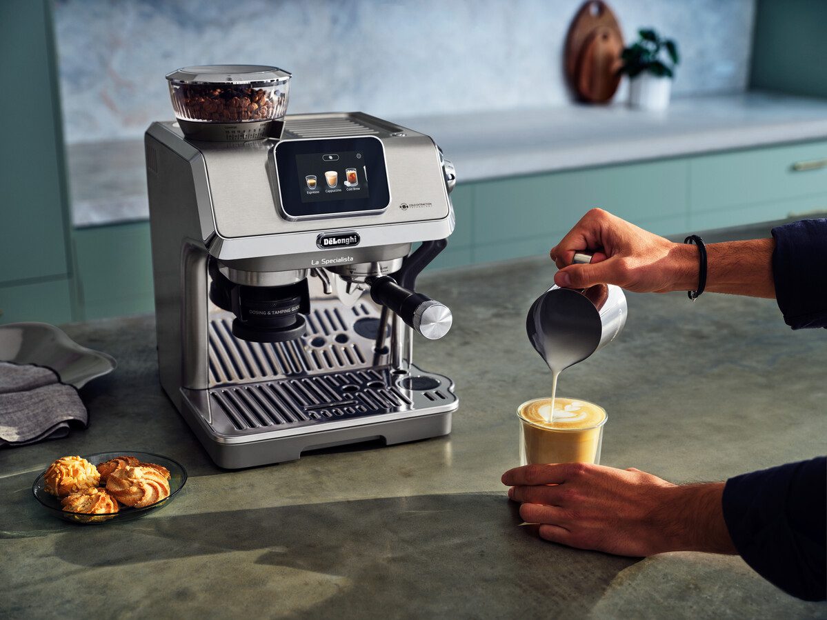 DE-LONGHI La Specialista Touch EC9455.M félautomata presszógép beépített őrlővel, ezüst – 12. kép