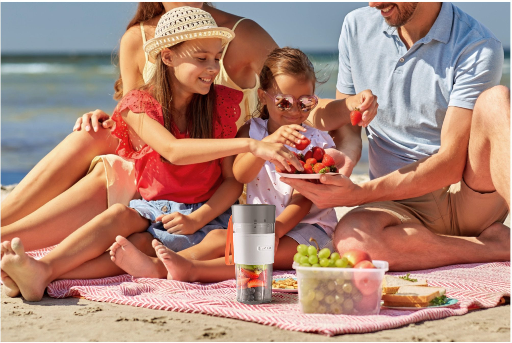 SENCOR SBL 150WH akkumulátoros smoothie maker 330 ml-es edénnyel – 9. kép