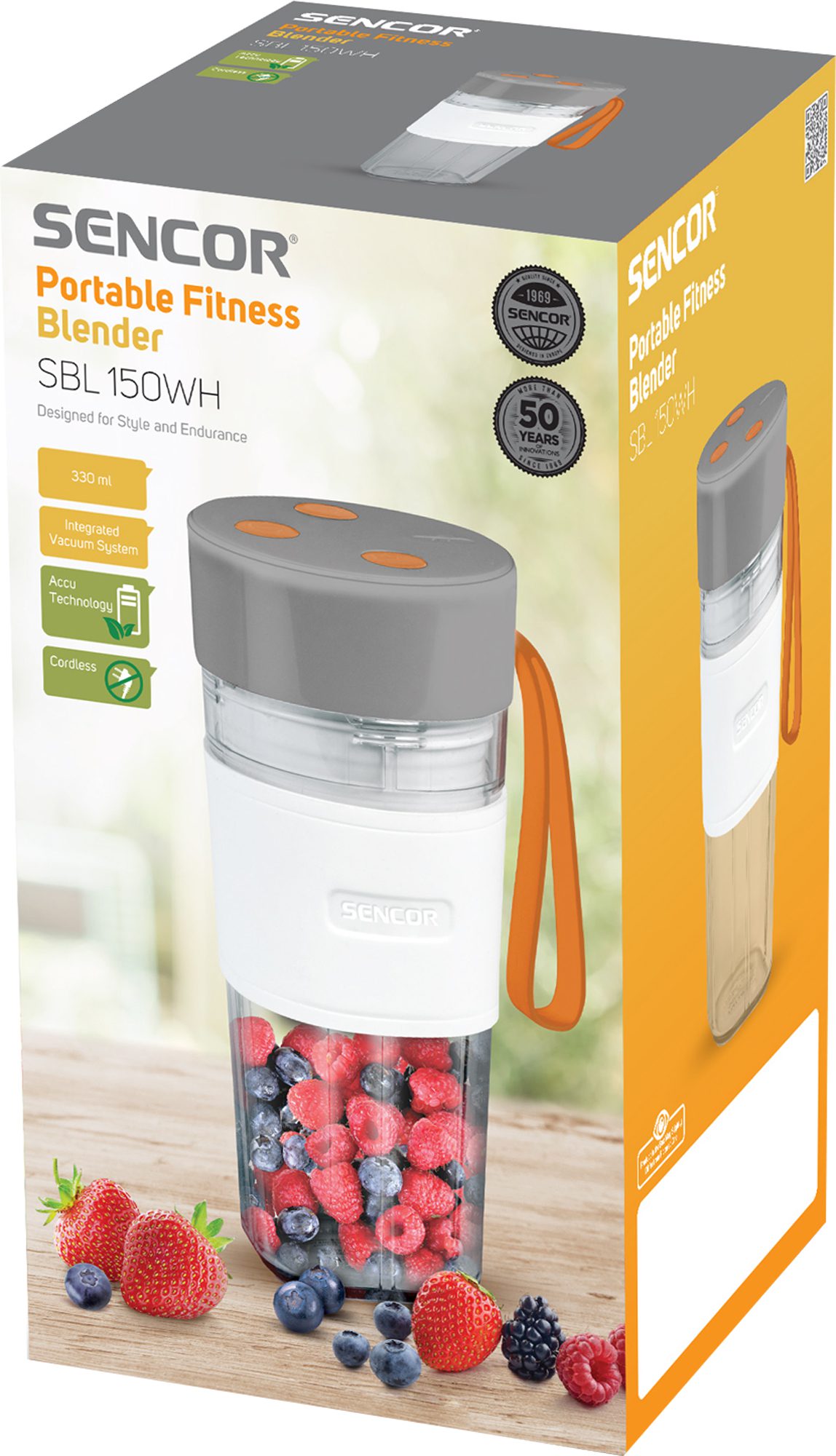 SENCOR SBL 150WH akkumulátoros smoothie maker 330 ml-es edénnyel – 11. kép
