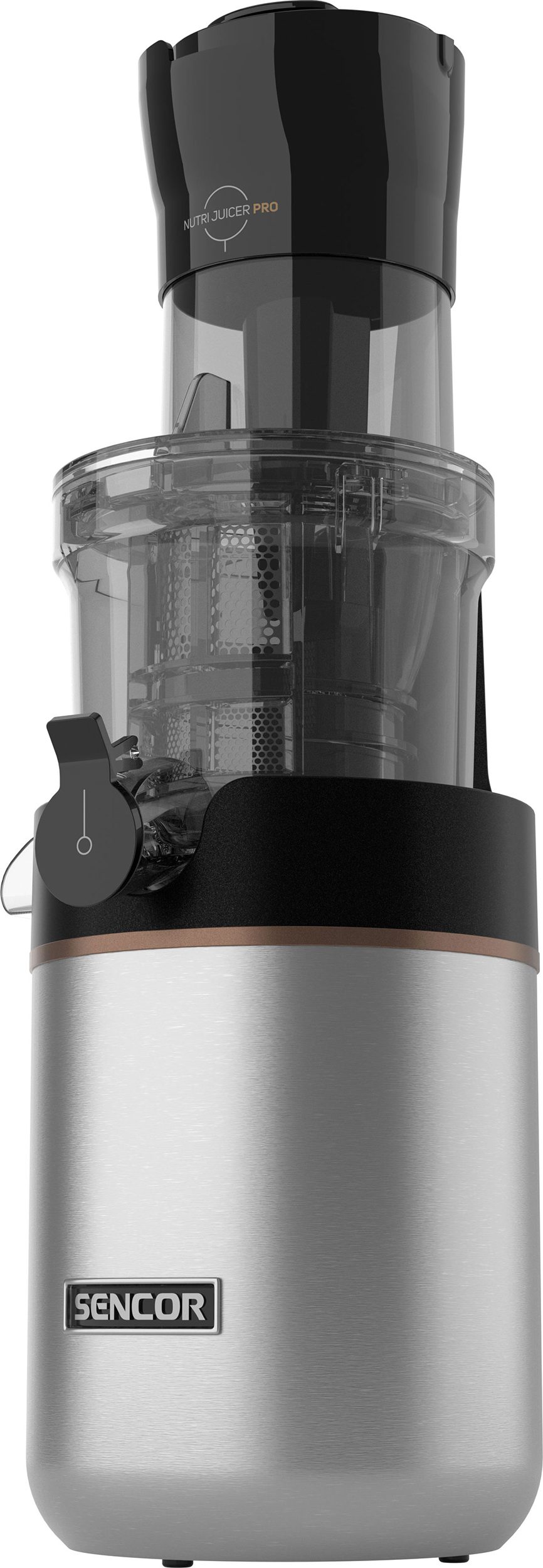 SENCOR SSJ 8050SS csigás gyümölcscentrifuga rozsdamentes acél burkolattal – 3. kép