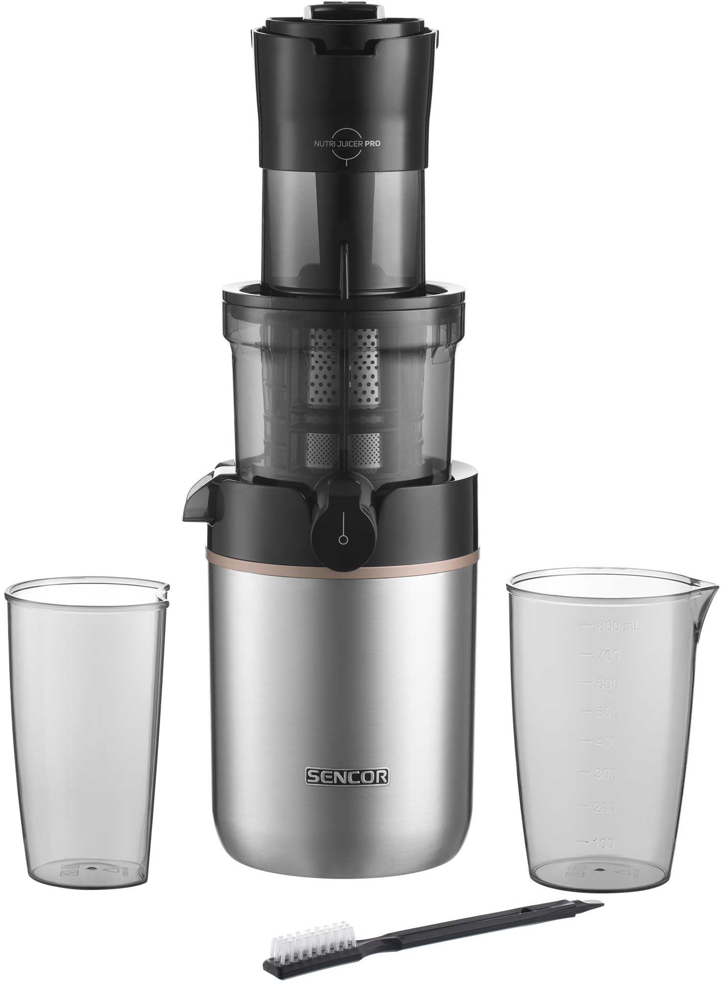 SENCOR SSJ 8050SS csigás gyümölcscentrifuga rozsdamentes acél burkolattal – 5. kép