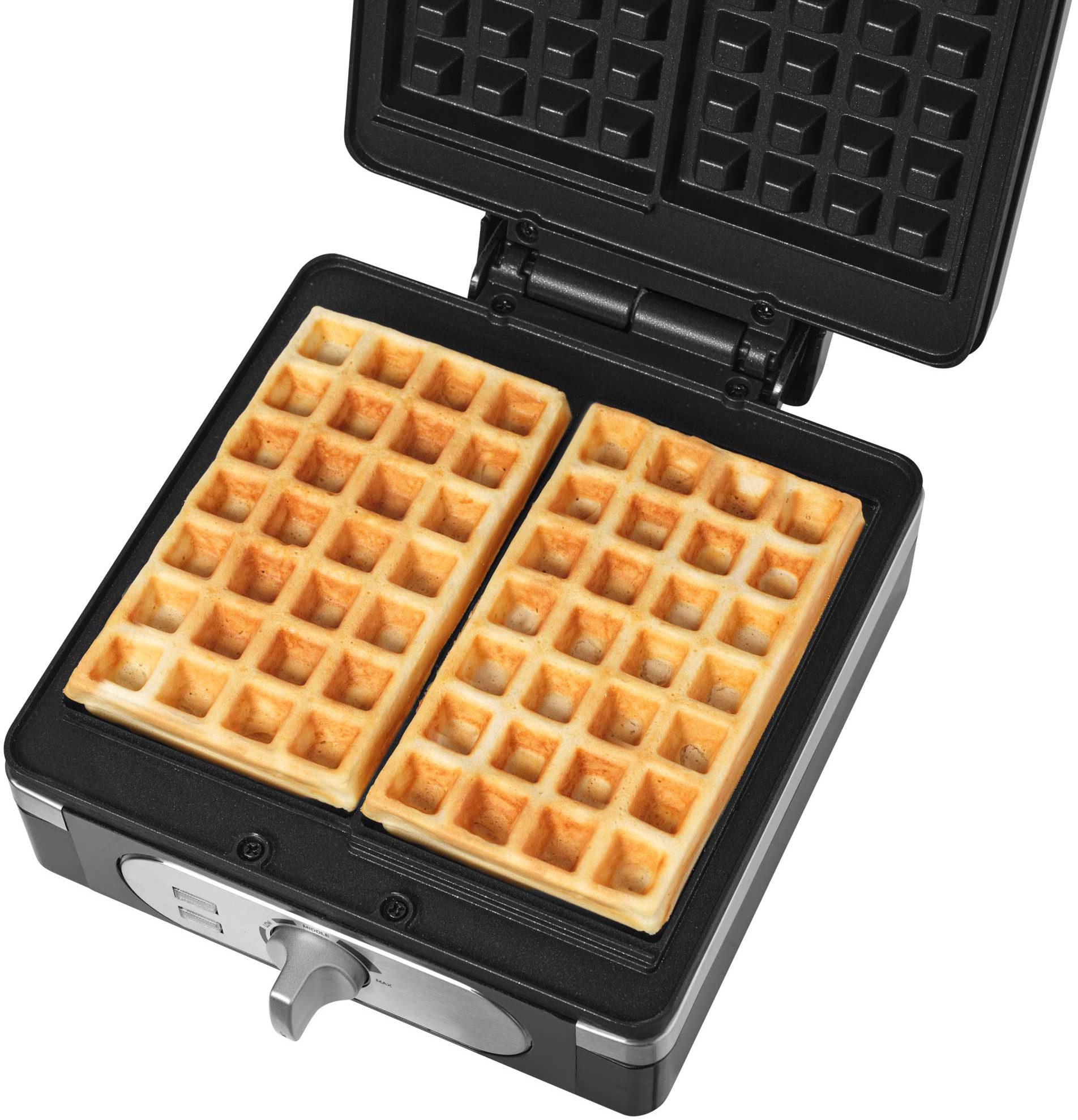 SENCOR SWF 2010BK fekete gofrisütő hőmérséklet-szabályozással, 1400 W – 4. kép
