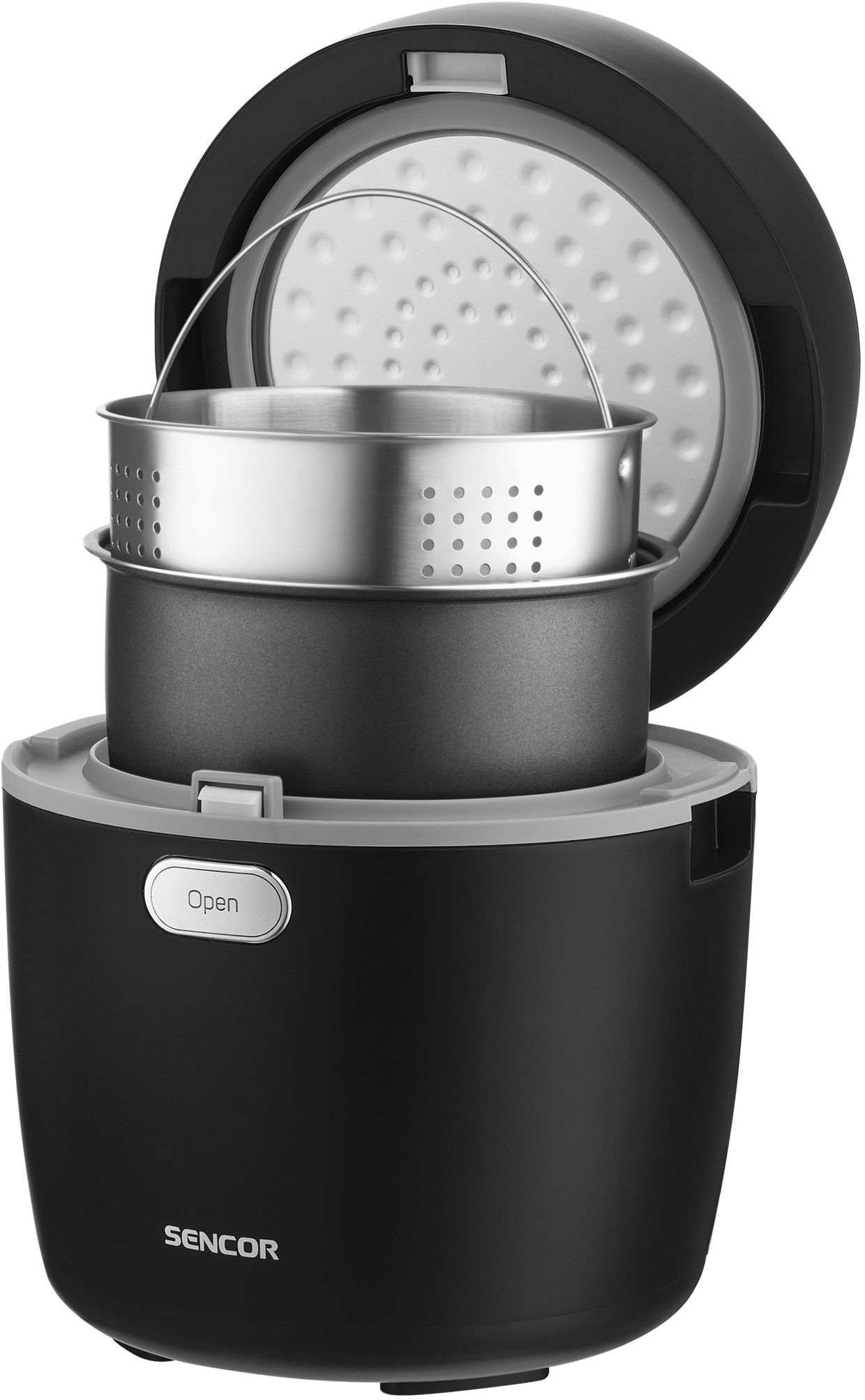 SENCOR SRM 0671BK Low Carb digitális rizsfőző 8 programmal, 0,6 l – 3. kép