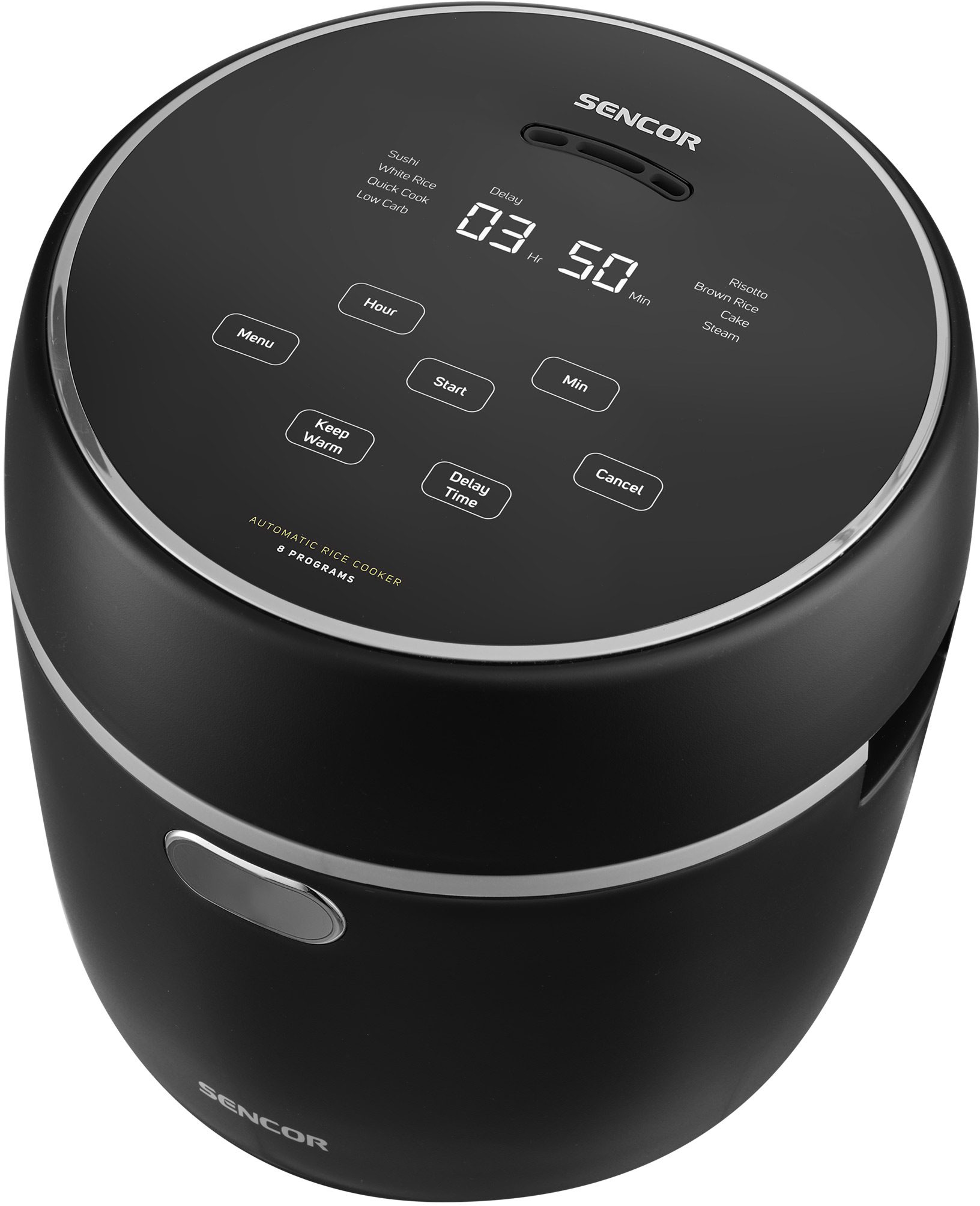 SENCOR SRM 0671BK Low Carb digitális rizsfőző 8 programmal, 0,6 l – 5. kép