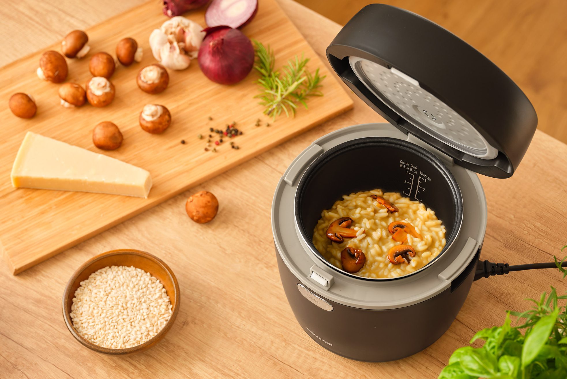 SENCOR SRM 0671BK Low Carb digitális rizsfőző 8 programmal, 0,6 l – 10. kép