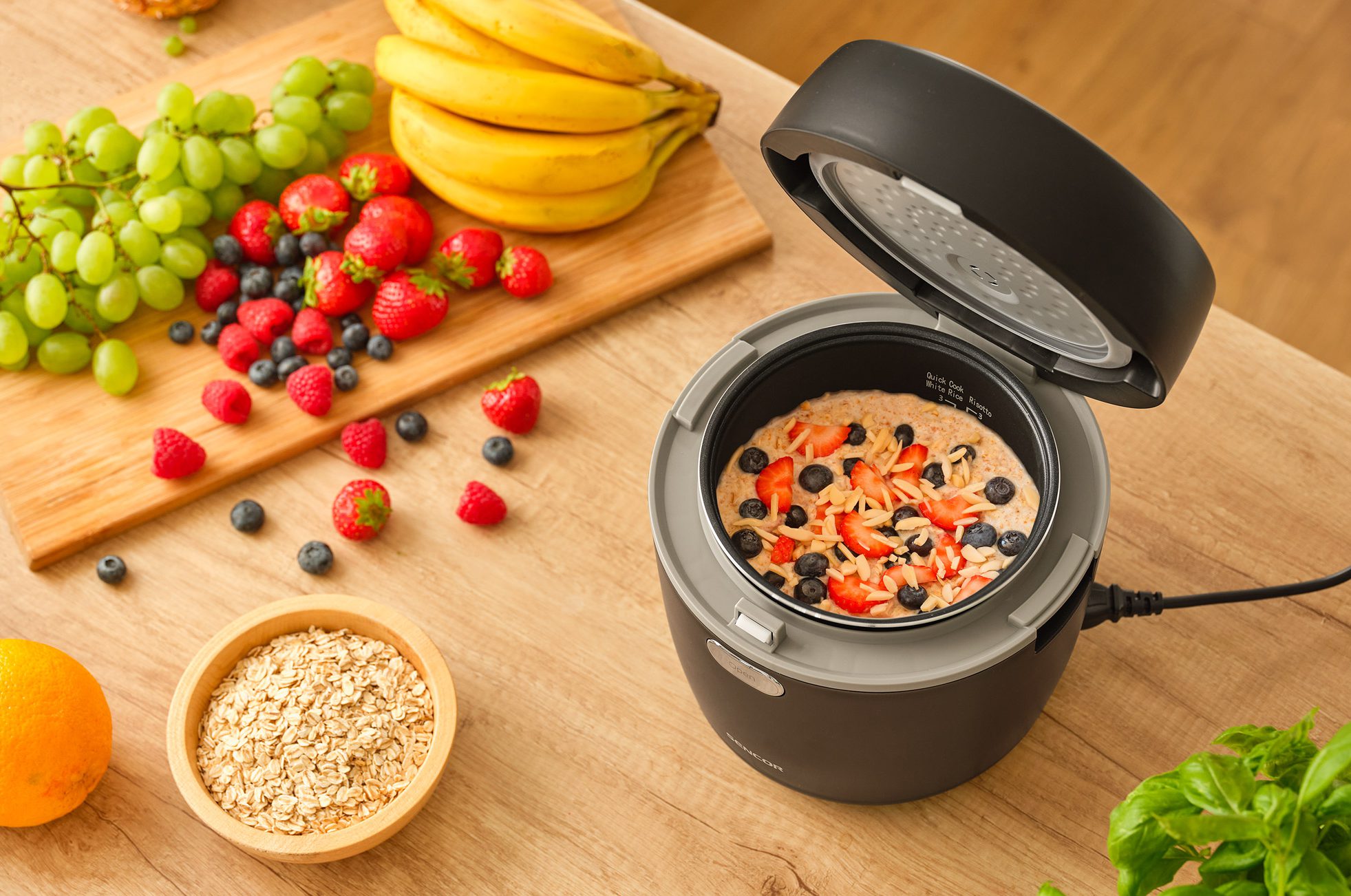 SENCOR SRM 0671BK Low Carb digitális rizsfőző 8 programmal, 0,6 l – 11. kép
