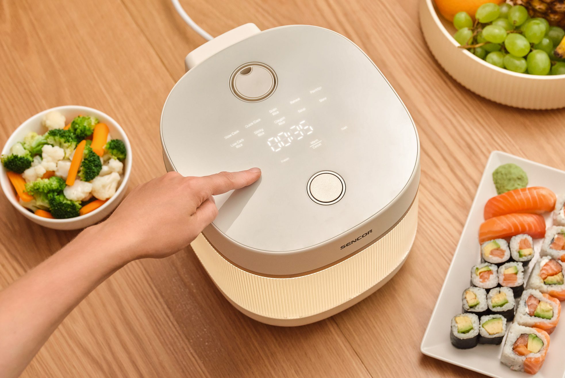 SENCOR SRM 2000WH Low Carb rizsfőző 2 literes kapacitással – 13. kép