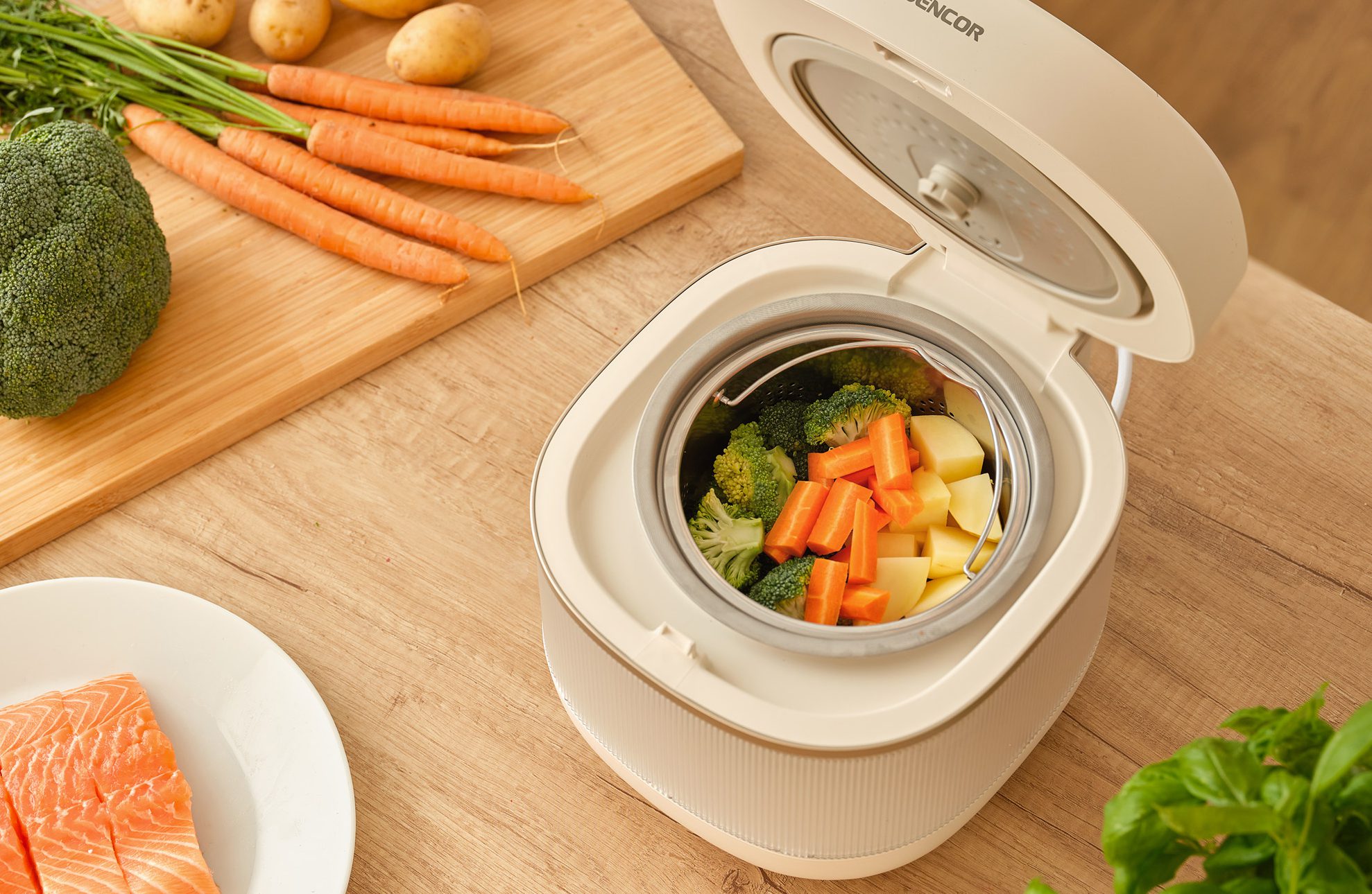 SENCOR SRM 2000WH Low Carb rizsfőző 2 literes kapacitással – 15. kép