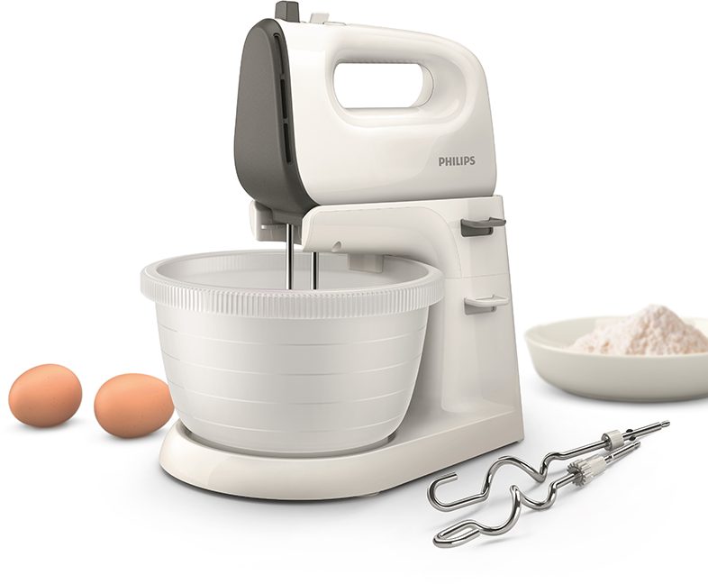 PHILIPS HR3745/00 tálas mixer 450 W-os motorral és 3 literes forgótállal – 5. kép